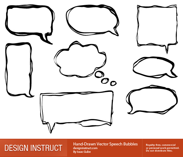 Vector Speech Bubbles