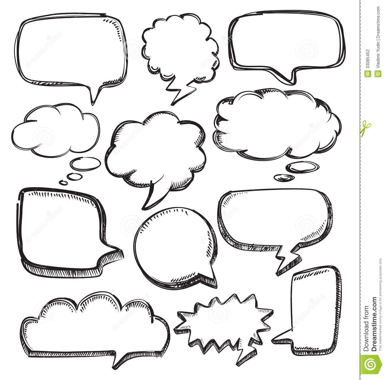 Vector Speech Bubbles