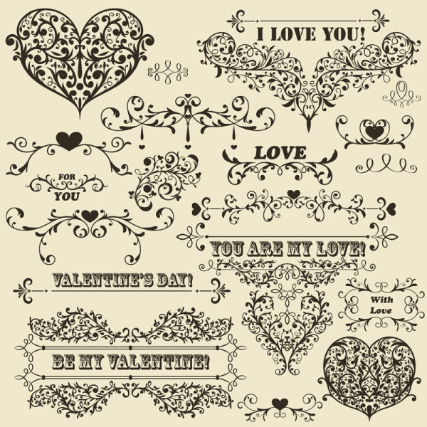 Vintage Floral Border Vector