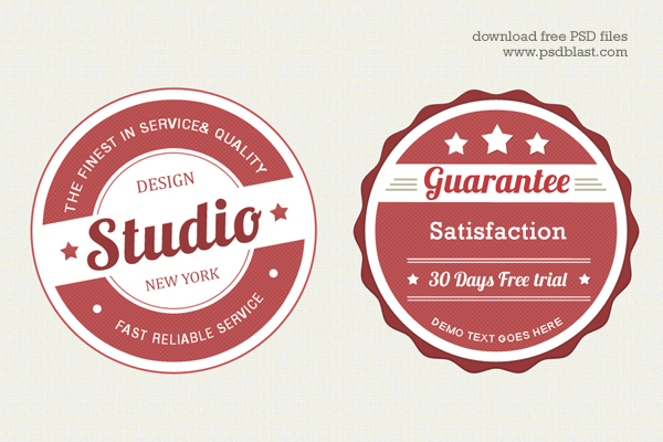 Vintage Logos Badges Templates