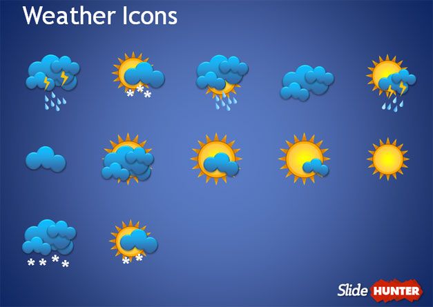 Weather Forecast PowerPoint Template Free