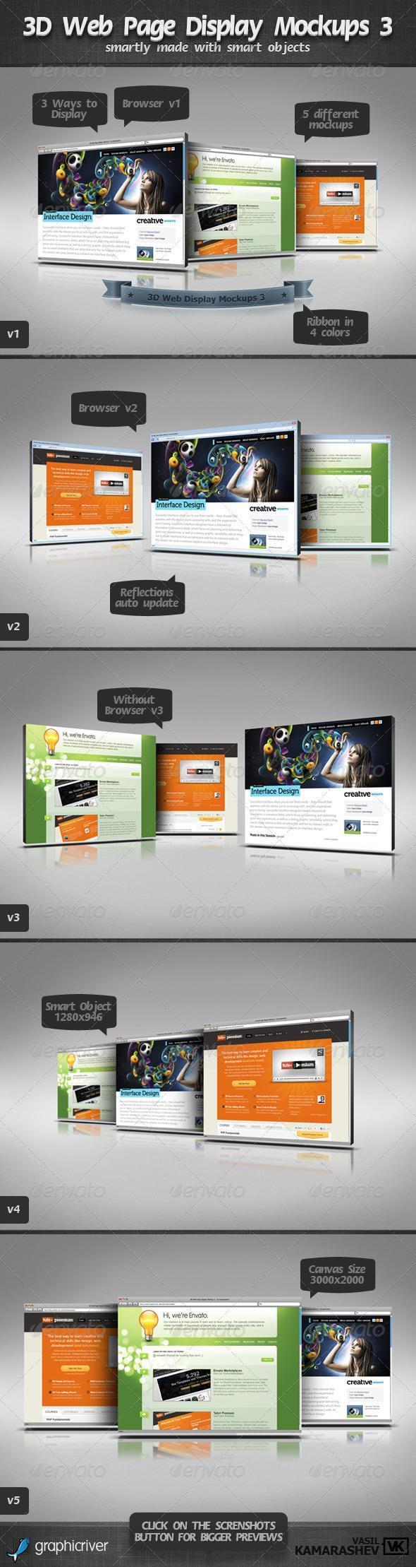 Web Page Mockup PSD Web Page Mockup PSD