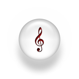 White Music Note Icon