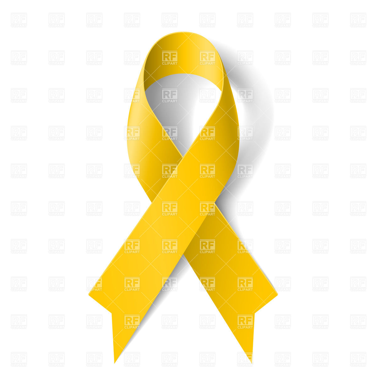 Yellow Ribbon Clip Art Free