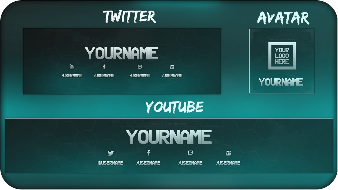 YouTube Banner Template 2015 YouTube Banner Template 2015