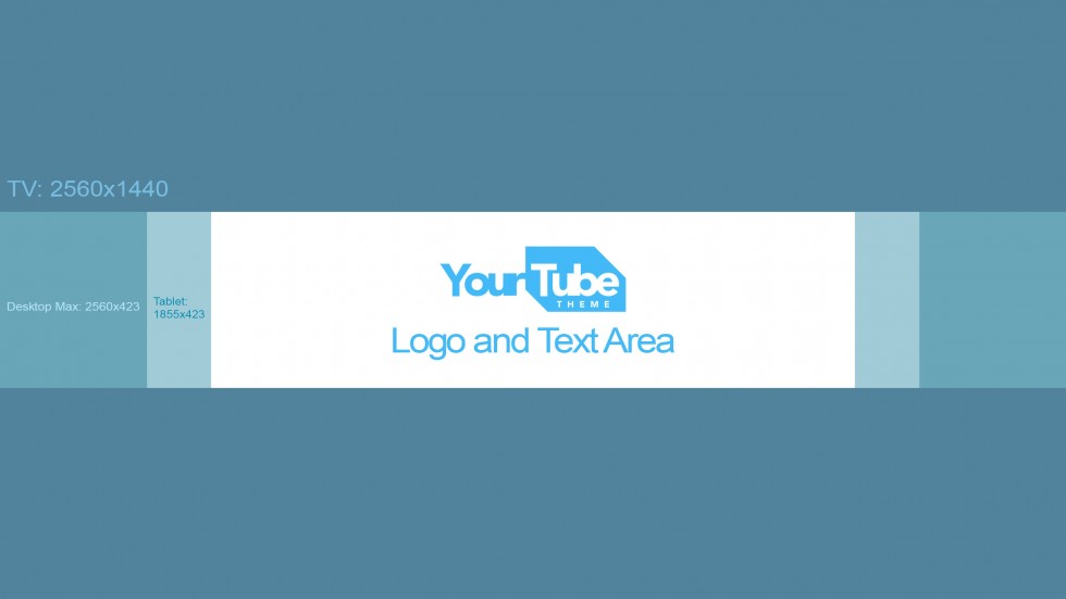 YouTube Channel Art Template Size