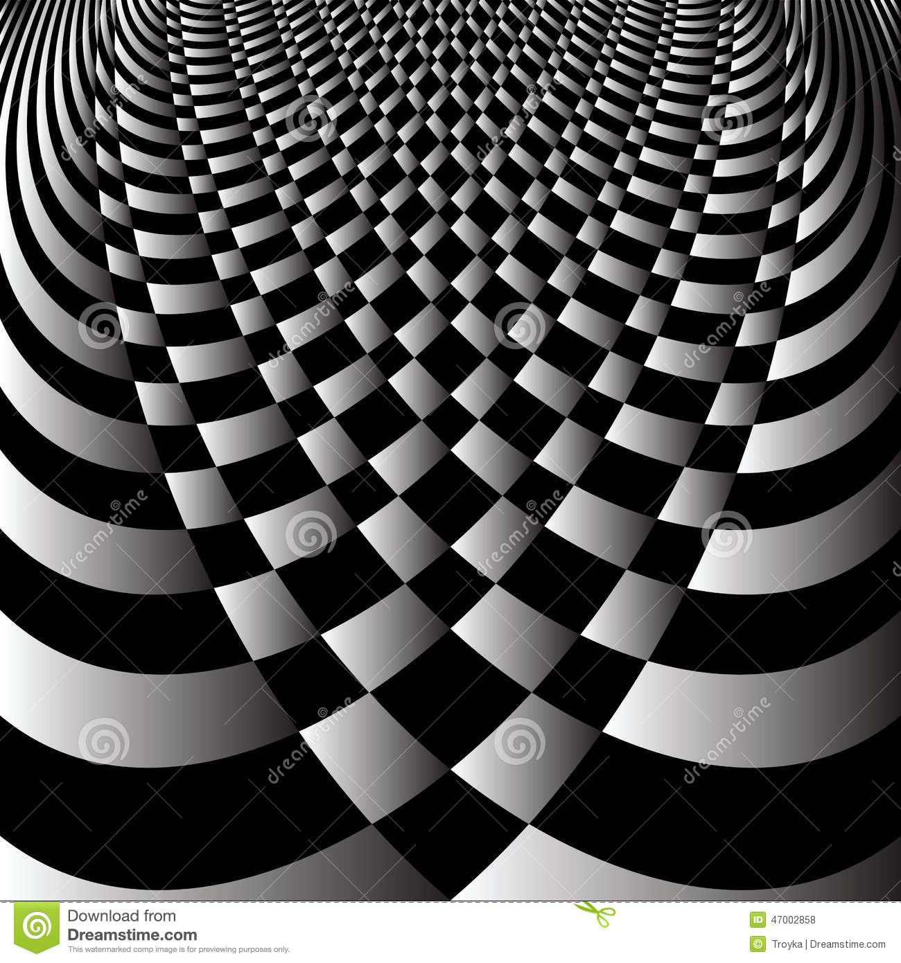 Abstract Op Art