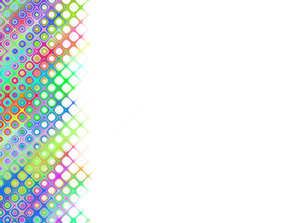 Abstract Rainbow Border