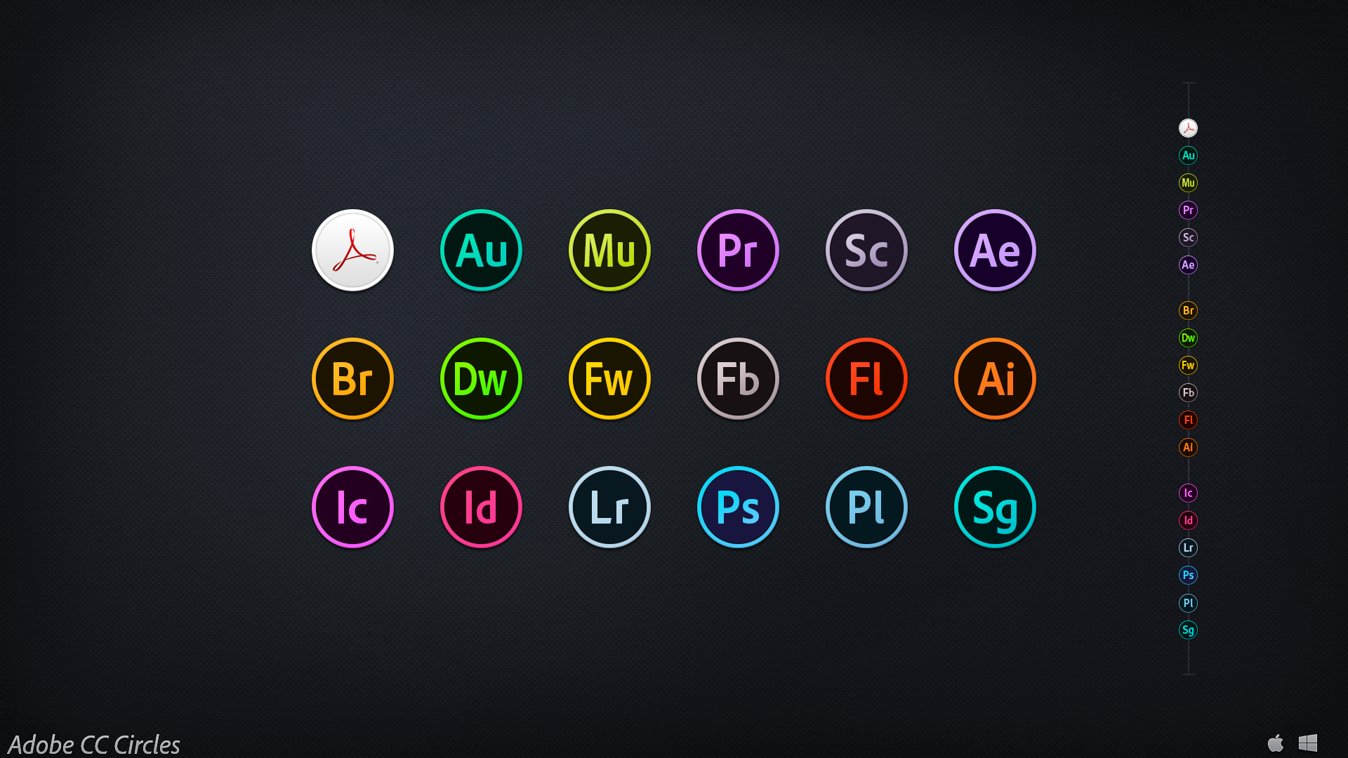 Adobe CC Icons