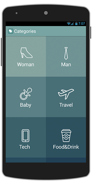Android Mobile Design Template Android Mobile Design Template
