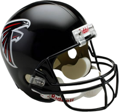 Atlanta Falcons Football Helmet