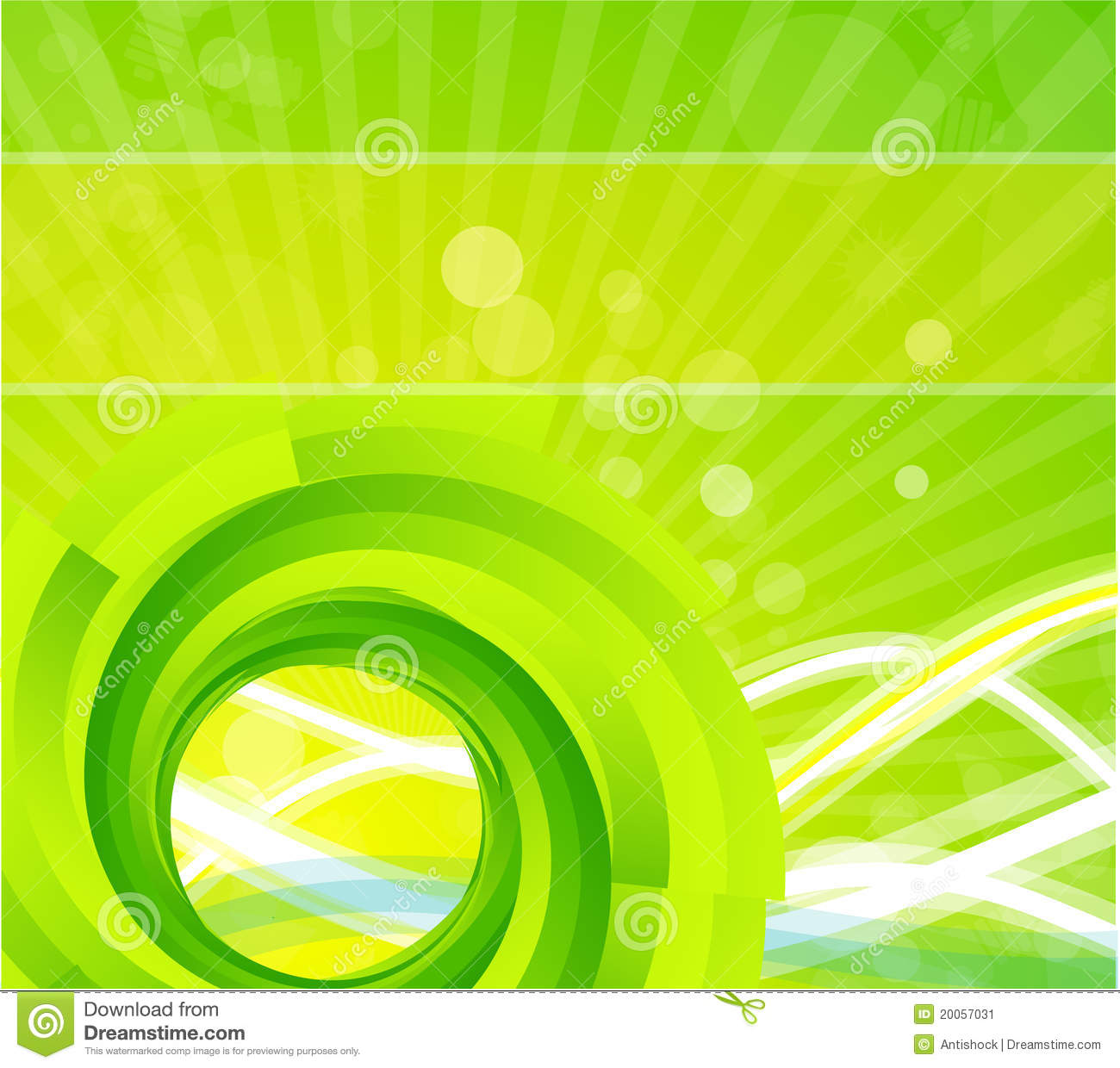 Background Swirl Vector Illustration
