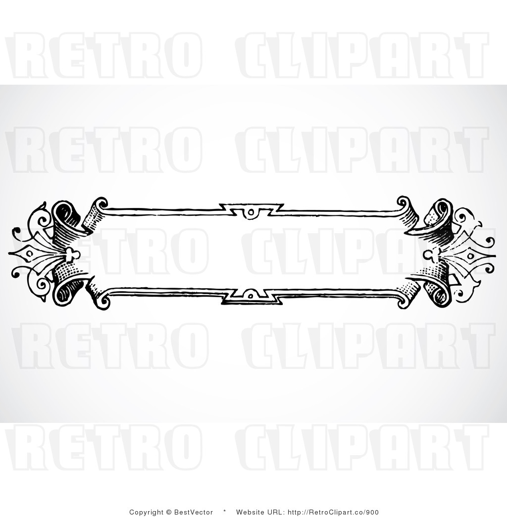 Banner Frame Clip Art Black and White Banner Frame Clip Art Black and White