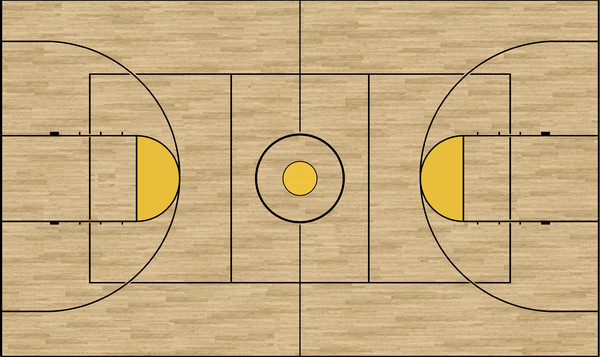 Basketball Gym Floor Designs