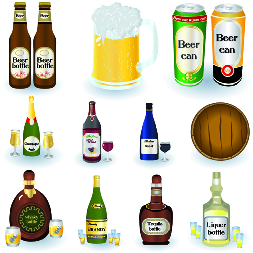 Beer Bottle Vector Free