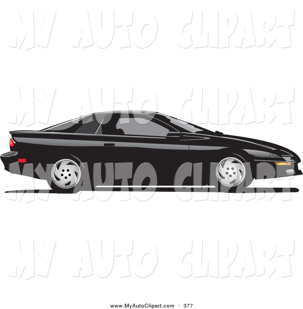 Black Camaro Clip Art