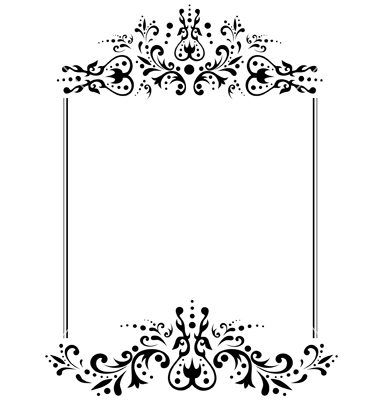 11 Photos of Black And White Vintage Frame Vector