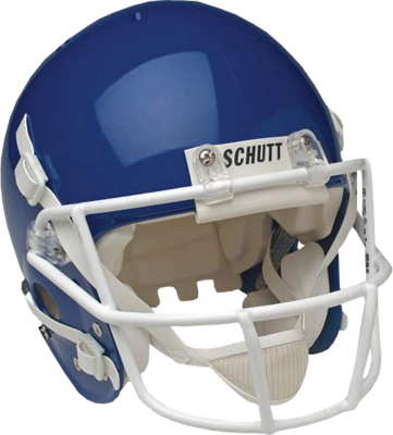 Blank Football Helmet Template