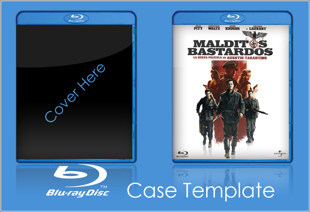 13 Blu-ray Cover Template PSD Images