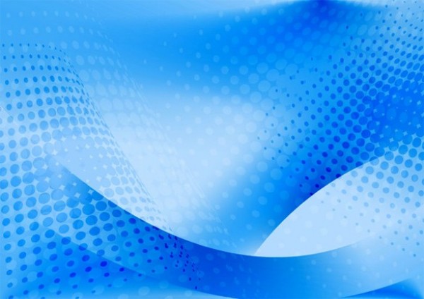 Blue Abstract Vector Art Free
