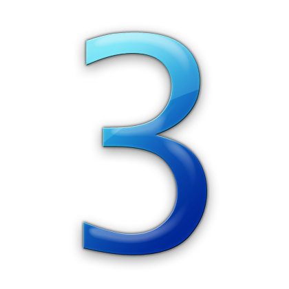 16 Blue Number 0 Icon Images