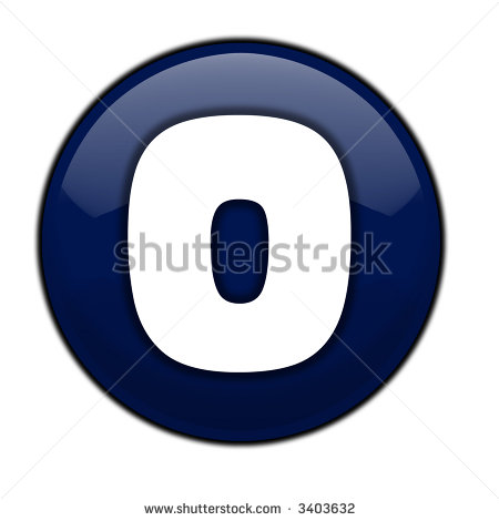 Blue Number Icon