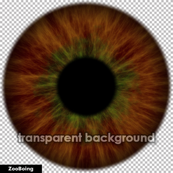 Brown Eye Texture Map