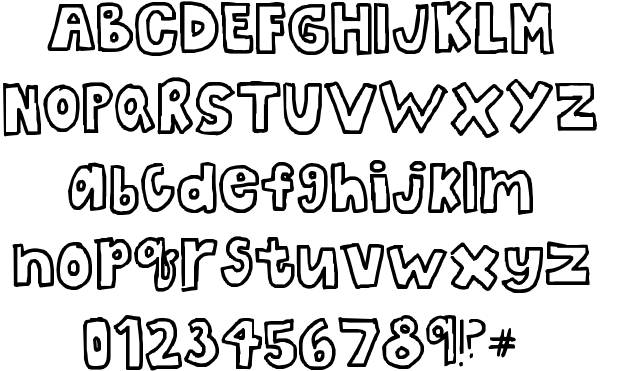 Bubble Letter Font Bubble Letter Font