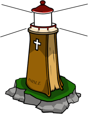 Christian Lighthouse Clip Art