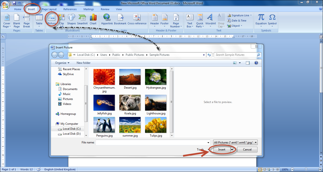 Clip Art On Microsoft Word 2013