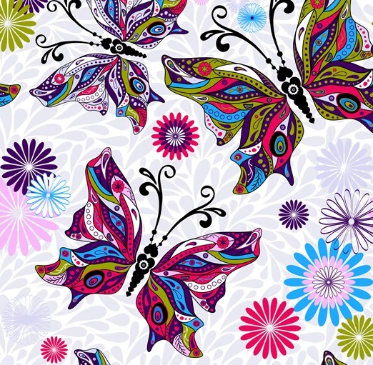 Colorful Butterfly Vector