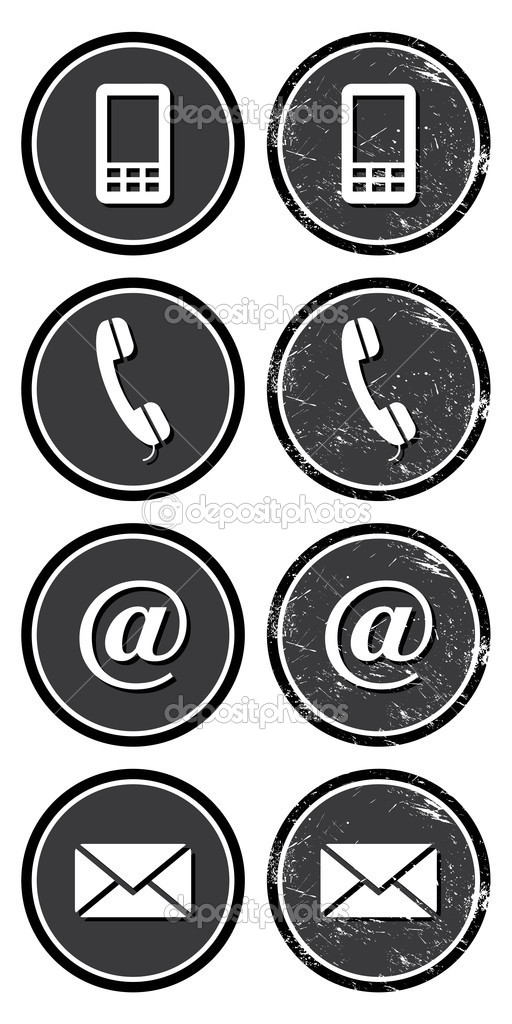 Contact Icons Vector Free