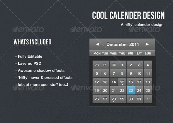 Cool Calendar Design