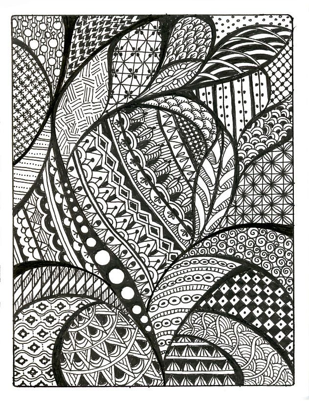 Cool to Draw Zentangle Patterns