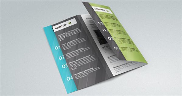 Corporate Tri-Fold Brochure Template