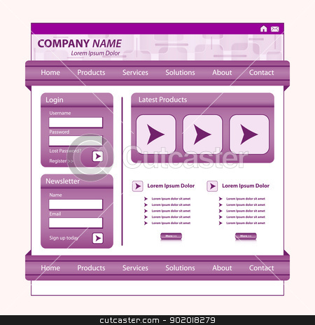 Corporate Website Button Designs