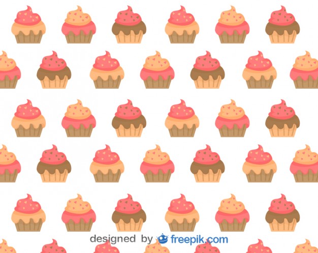 17 Cupcake Vector PSD Images
