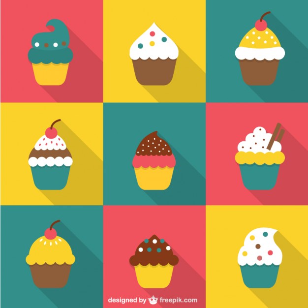 Cupcake Vector Icon