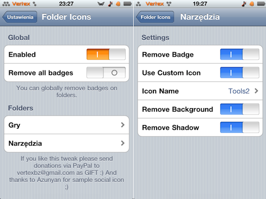 Custom Folder Icons iPhone