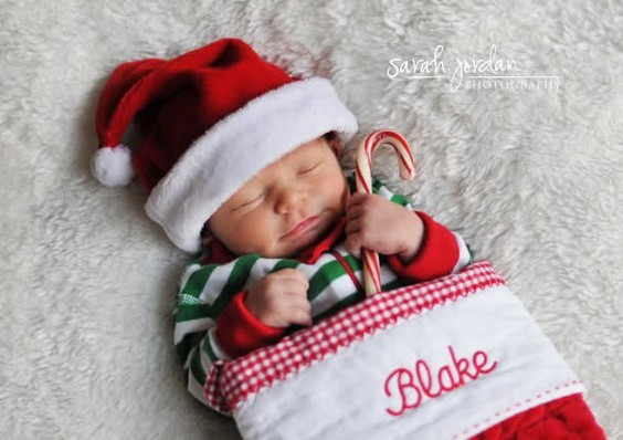 Cute Christmas Baby