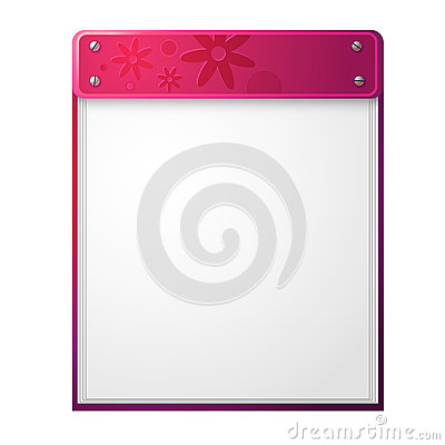 Cute Notepad Icon Vector