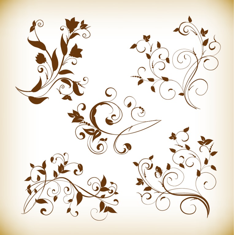 Decorative Swirl Vector Graphics