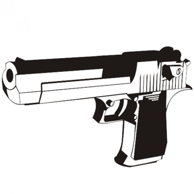 Desert Eagle Silhouette