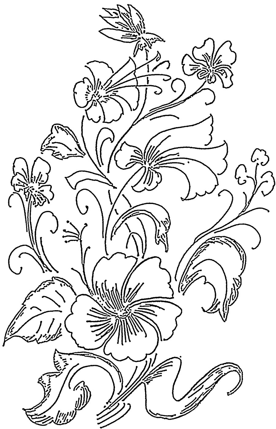 Design Flower Pattern Sketch