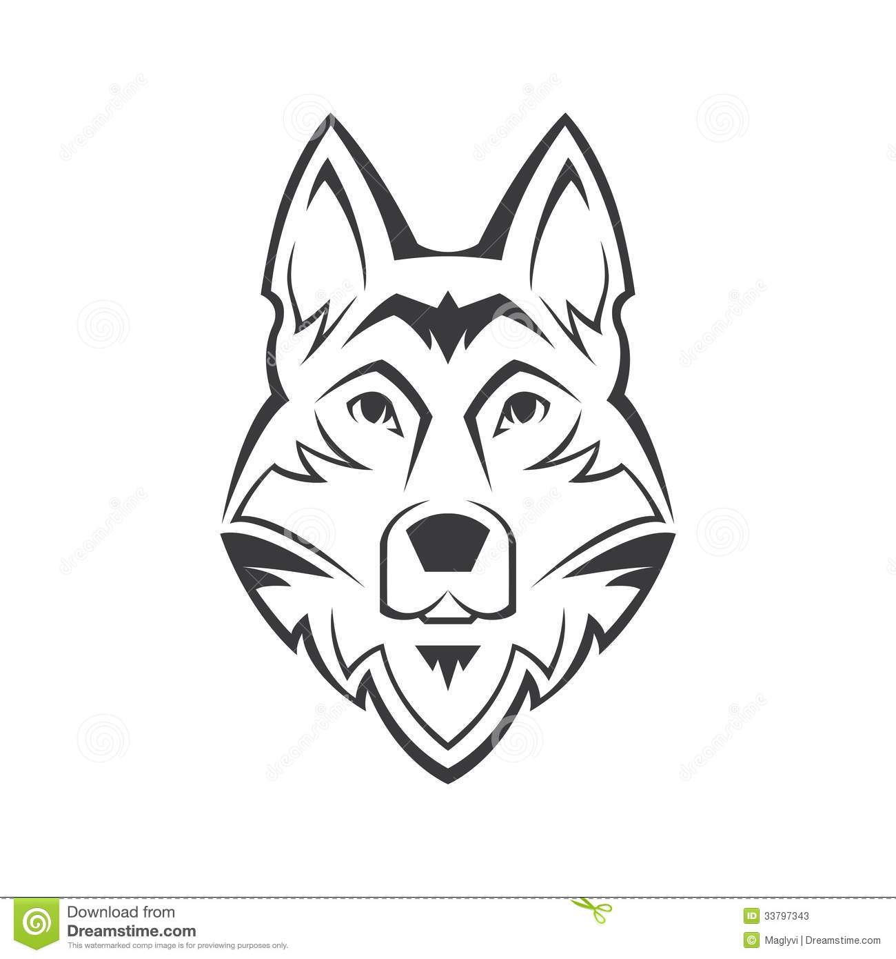Dog Head Symbol