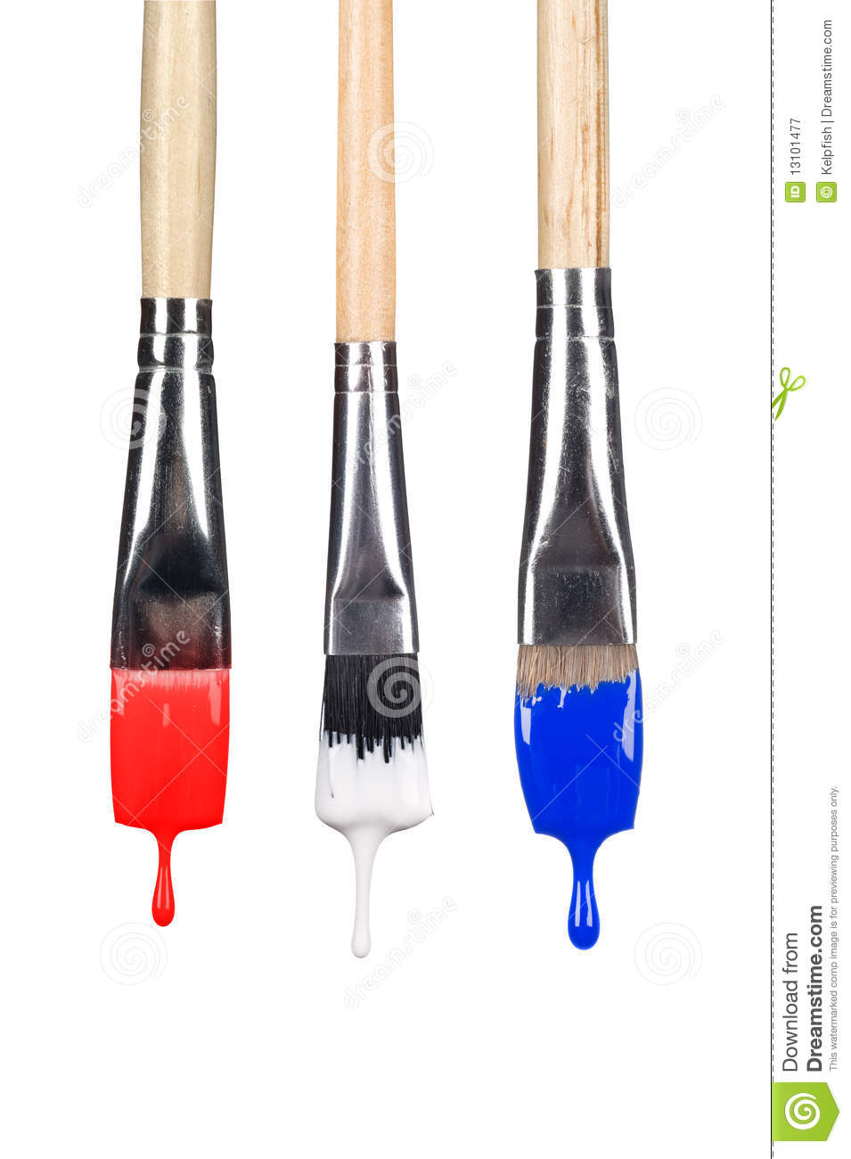 Dripping Paint Brush Dripping Paint Brush