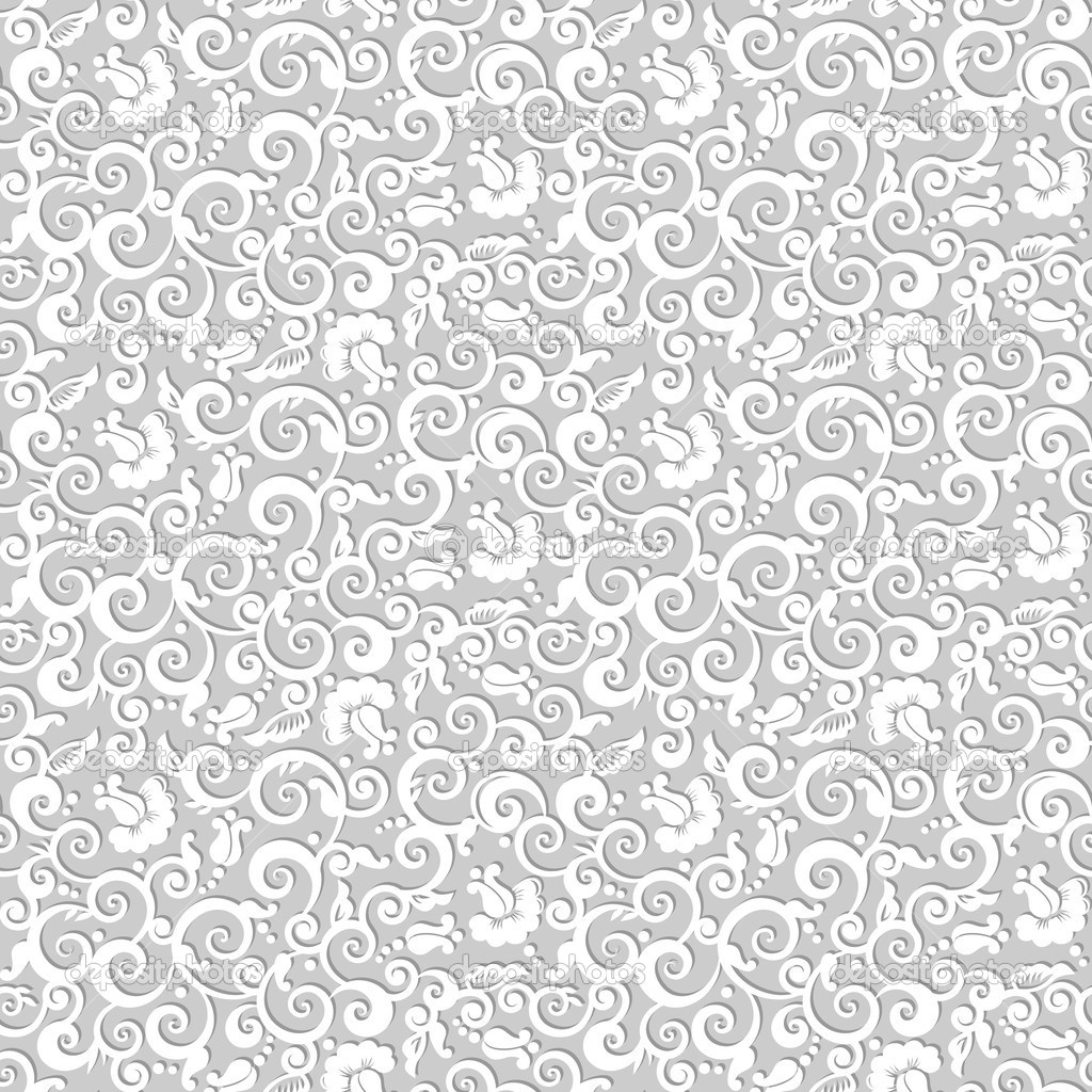 Elegant White Floral Background