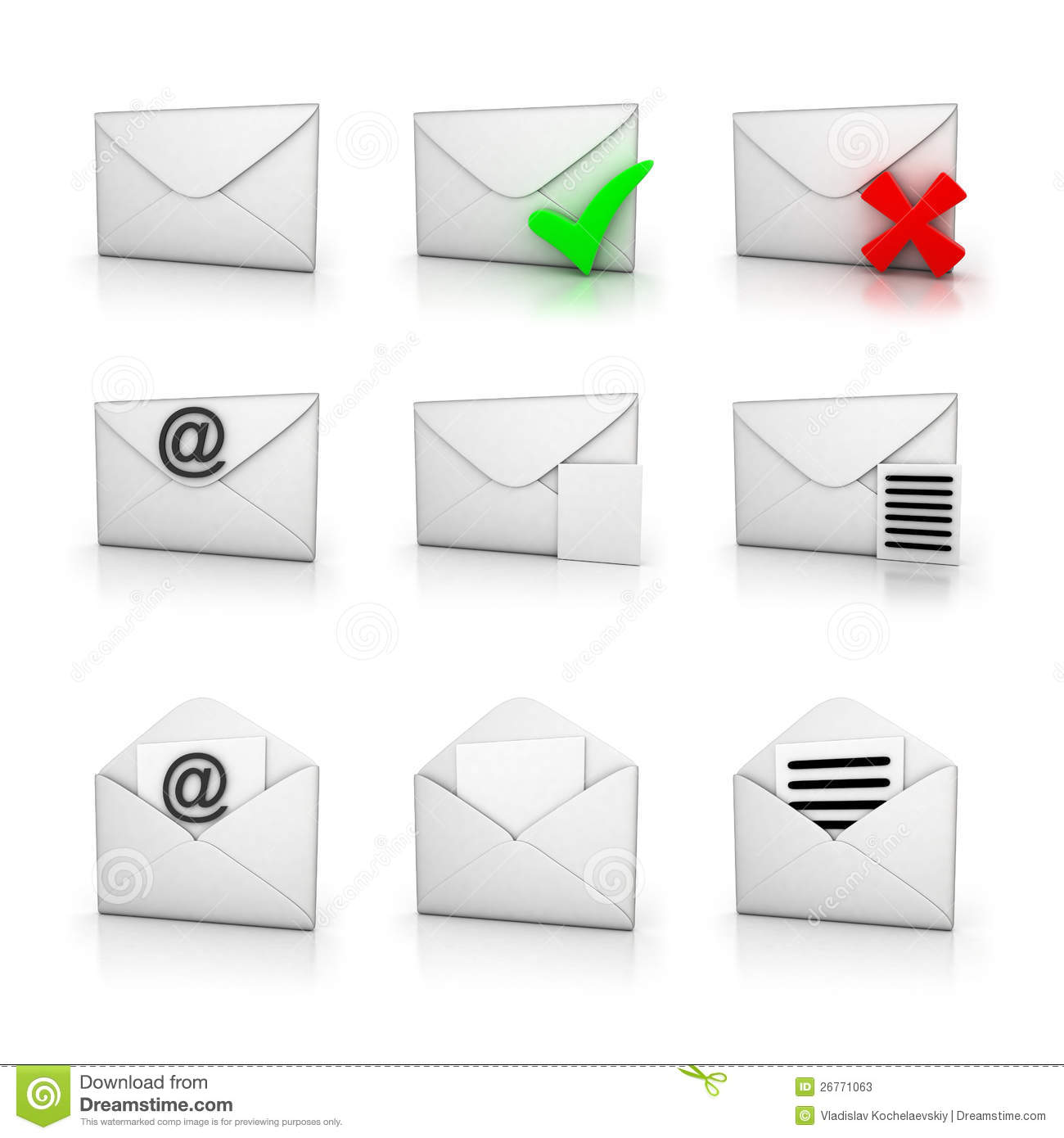 Email Icon Set