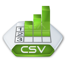 Excel CSV File Icon Excel CSV File Icon