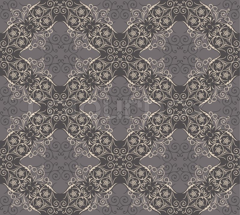 Floral Lace Pattern Vector